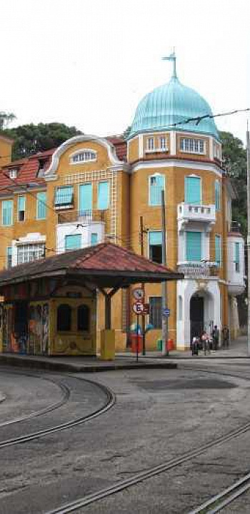 Богемный район Санта-Тереза в Рио-де-Жанейро