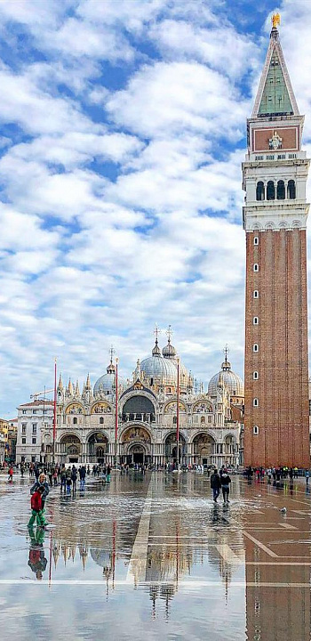 Площадь Сан-Марко, венецианские маски, люксовые бутики и отели Венеции